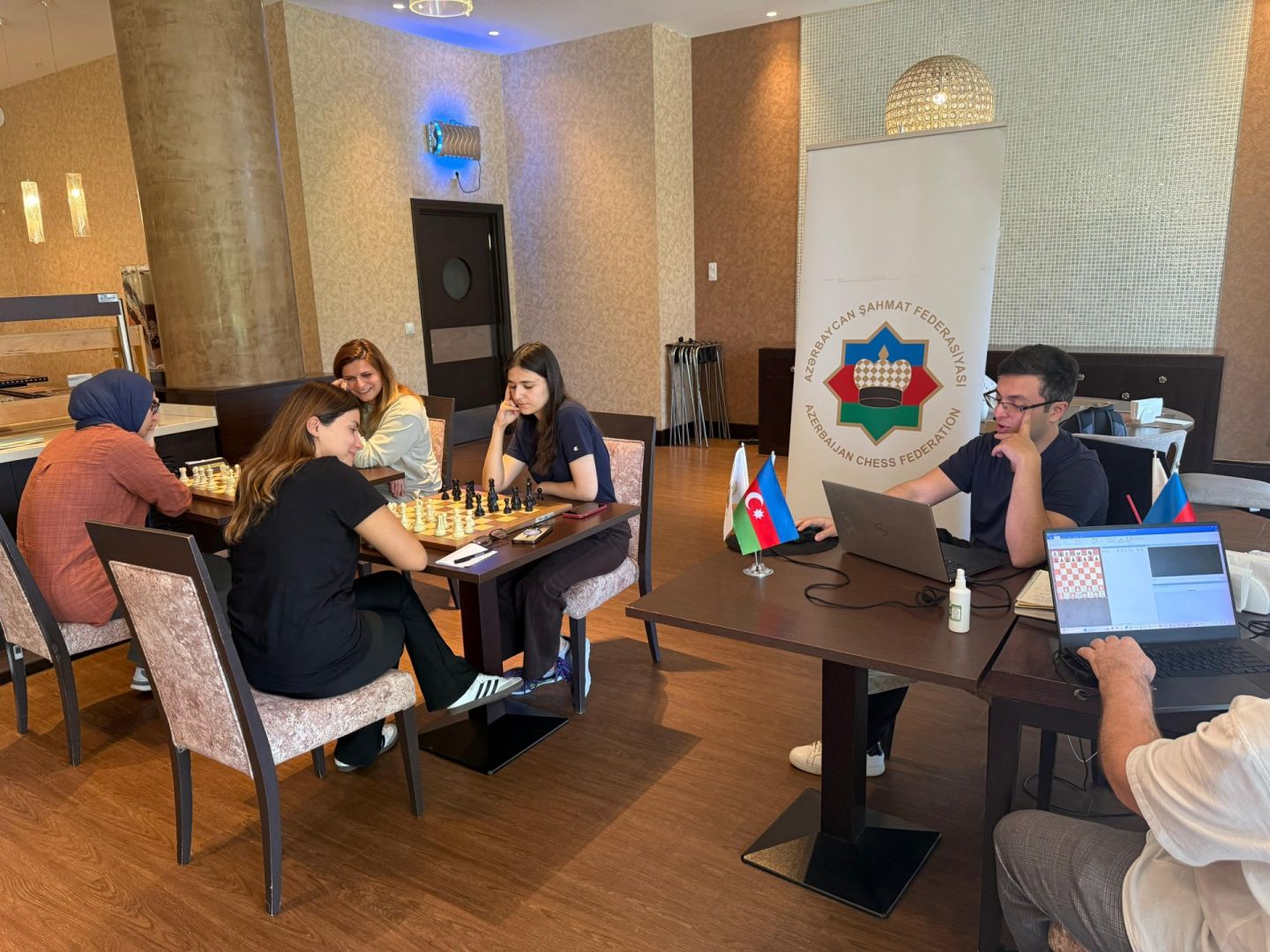 Women's chess team trains for European Team Chess Championship [PHOTOS]