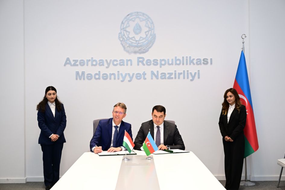 Baku, Budapest strengthen cultural ties with new cooperation agreement [PHOTOS]