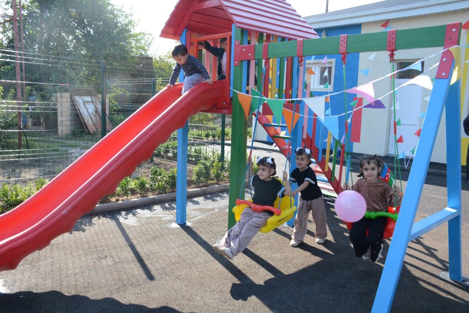 Renovated nursery-kindergarten inaugurated in Husenli village of Tartar region [PHOTOS]