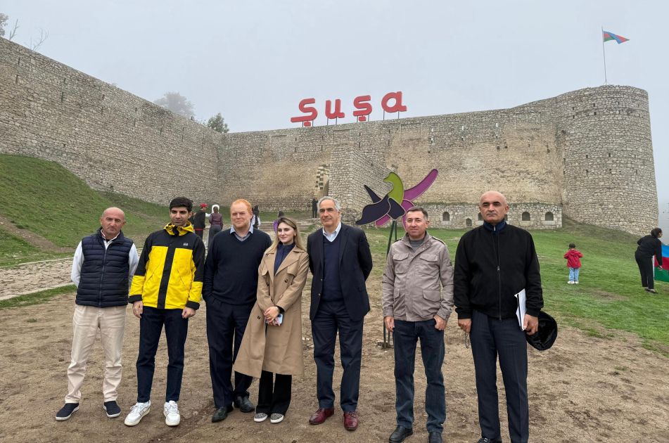 Chilean senate delegation visits Shusha and Khankendi on Remembrance Day [PHOTOS]