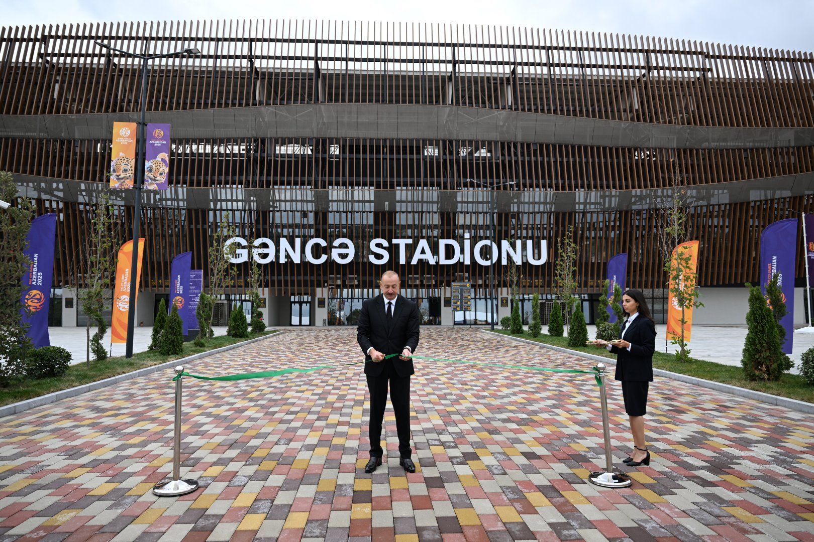 President Ilham Aliyev attends opening of Ganja City Stadium [PHOTOS]