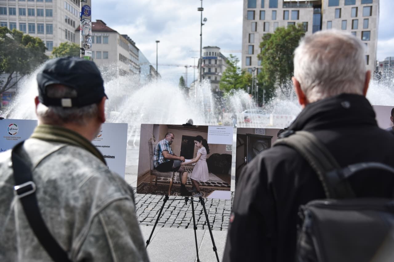 Munich hosts photo exhibition on Azerbaijan's mine victims [PHOTOS]