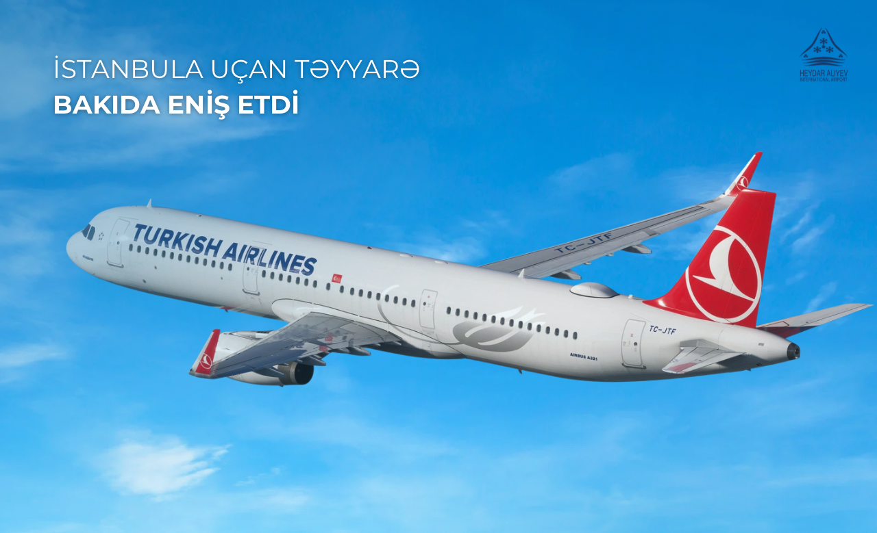 Plane en route to Istanbul makes landing in Baku