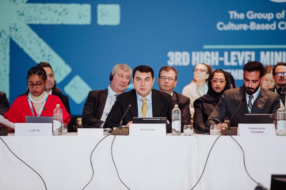 Azerbaijan Culture Minister speaks at UNESCO Conference [PHOTOS]