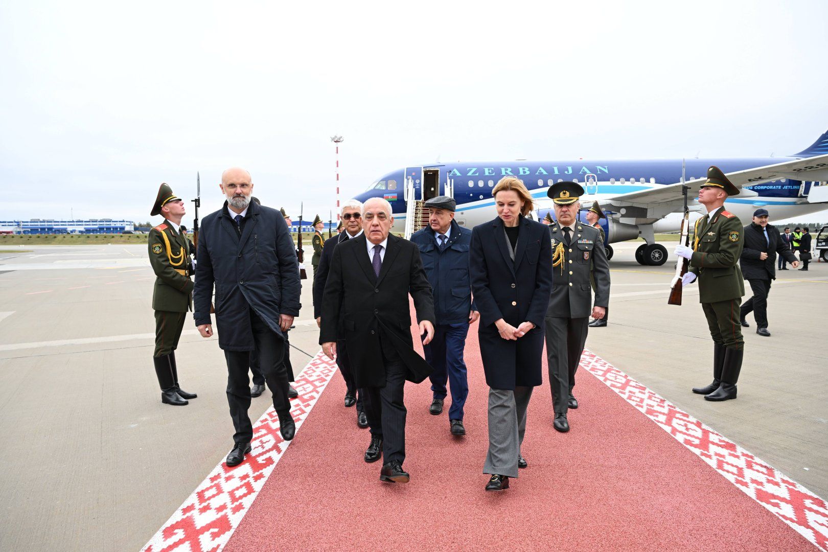 Prime Minister Asadov arrives in Minsk for CIS government meeting [PHOTO]