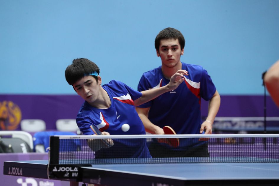 Azerbaijan's table tennis players claim silver at CIS Games [PHOTOS]