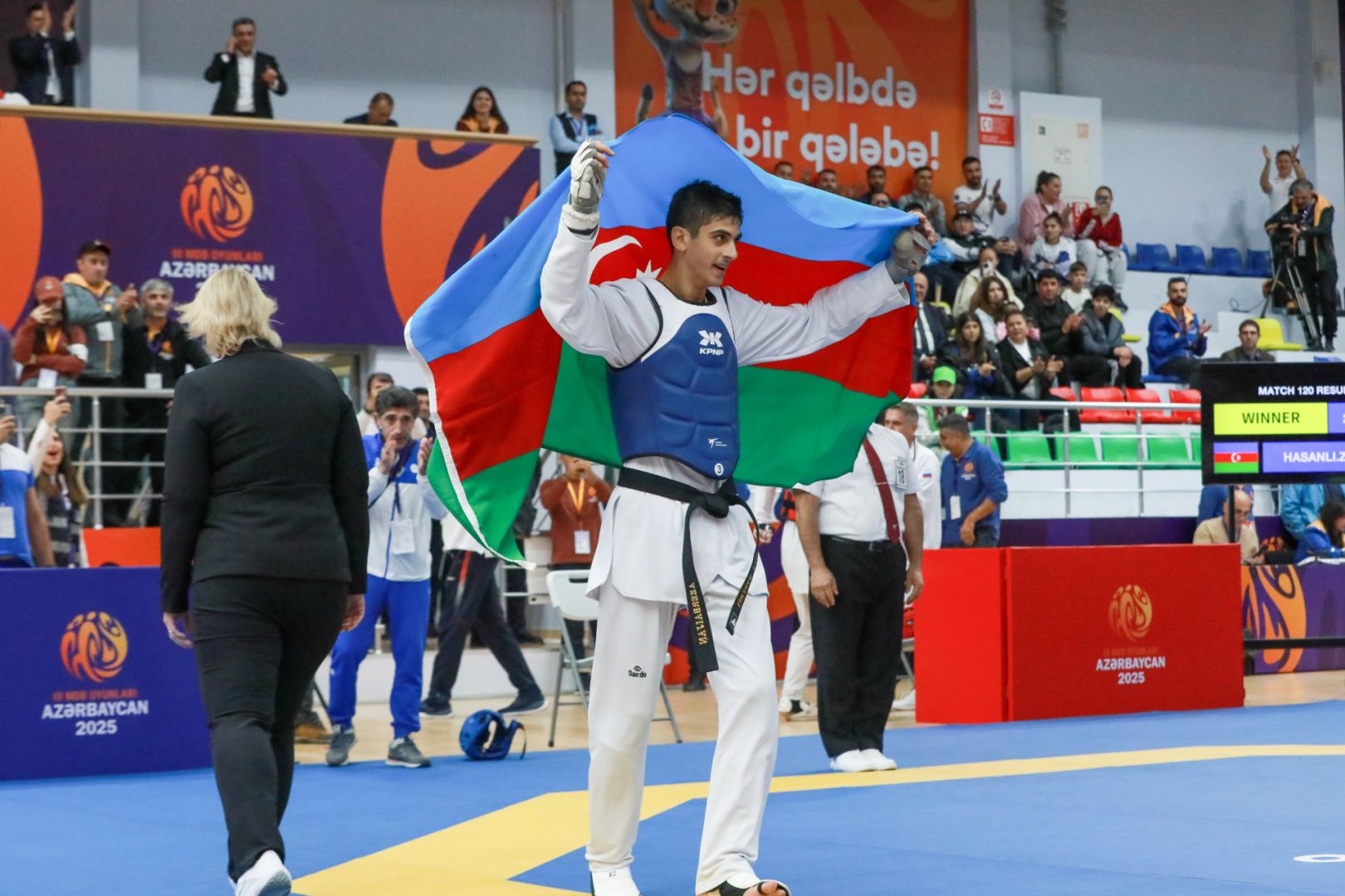 Ziya Hasanli makes history for Azerbaijani taekwondo [PHOTOS]