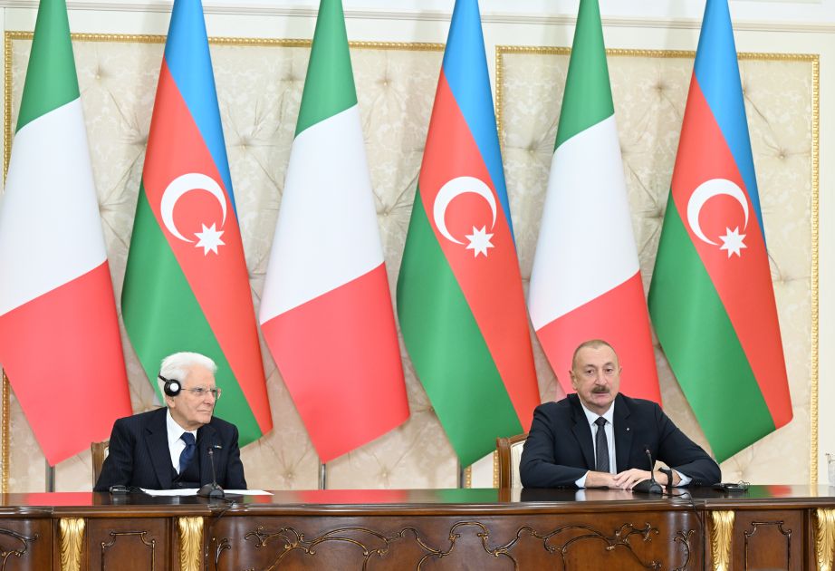 President Ilham Aliyev: Azerbaijan and Italy are true strategic partners