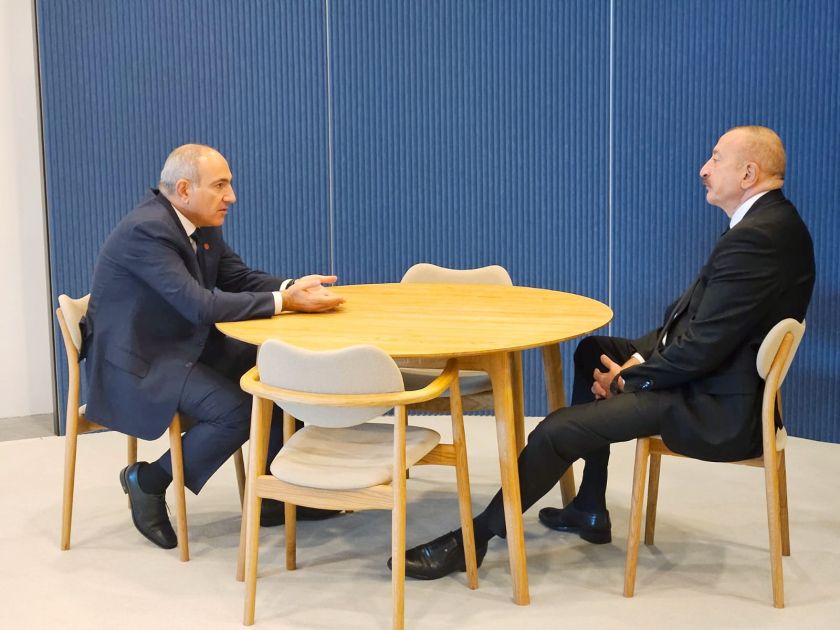 President Ilham Aliyev, PM Nikol Pashinyan hold meeting in Copenhagen [PHOTOS/VIDEO]