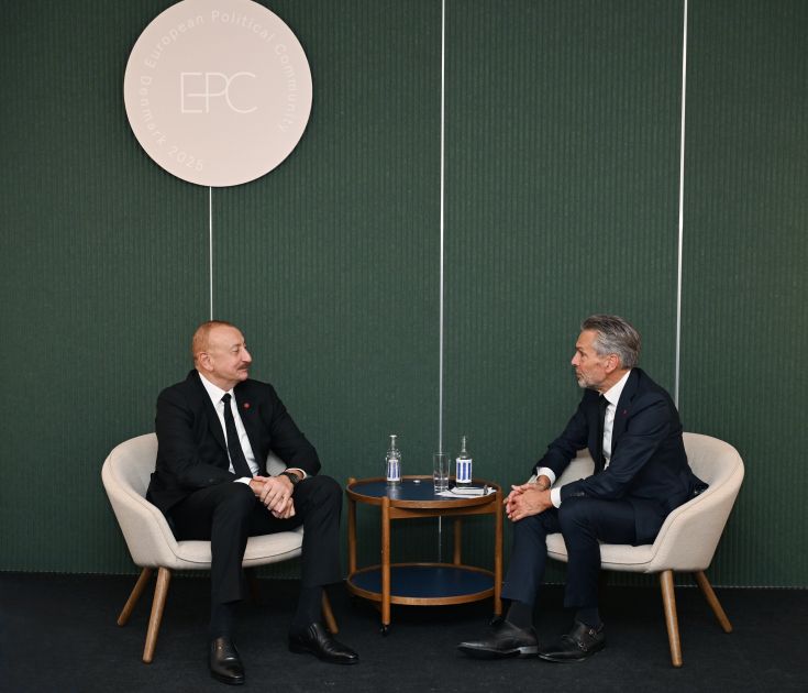 President Ilham Aliyev meets with Prime Minister of Netherlands in Copenhagen [PHOTOS]