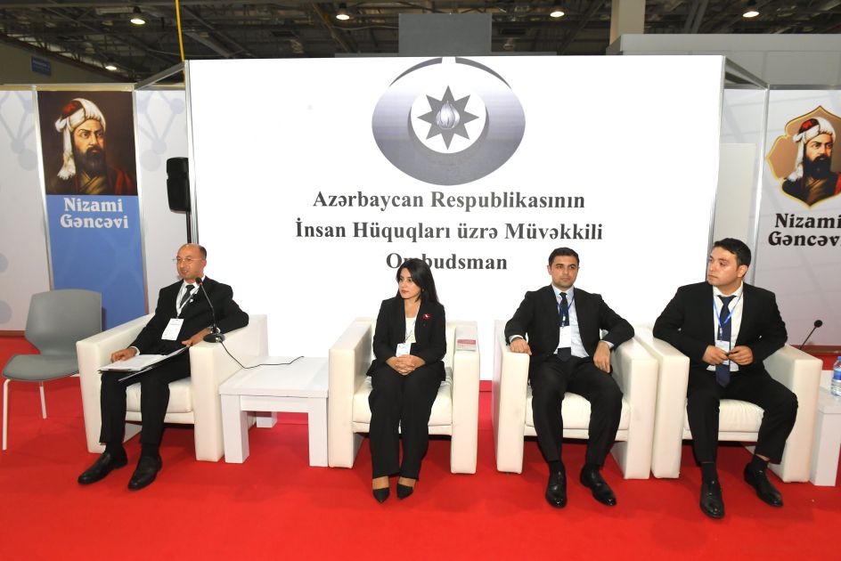Ombudsman's Office highlights its publications and awareness activities at Baku Int'l Book Fair [PHOTOS]