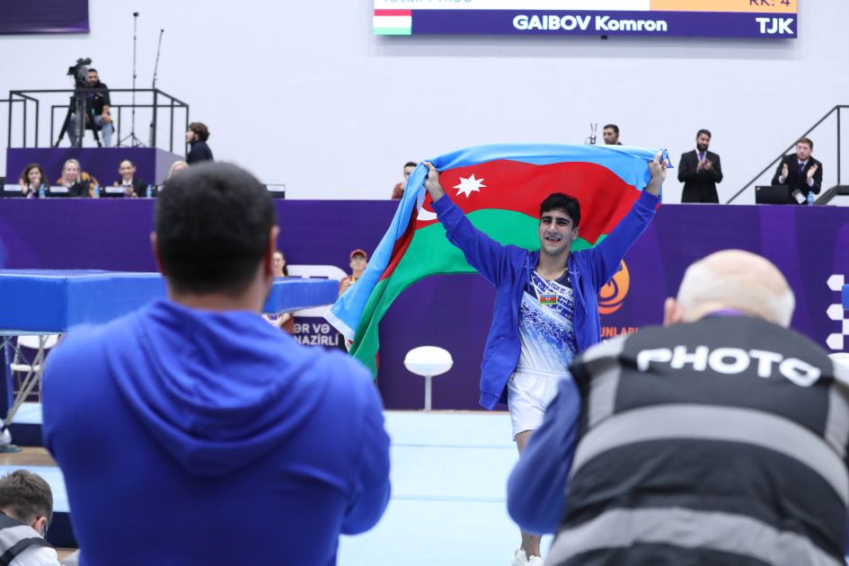 Azerbaijan wins another gold medal at CIS Games [PHOTOS]