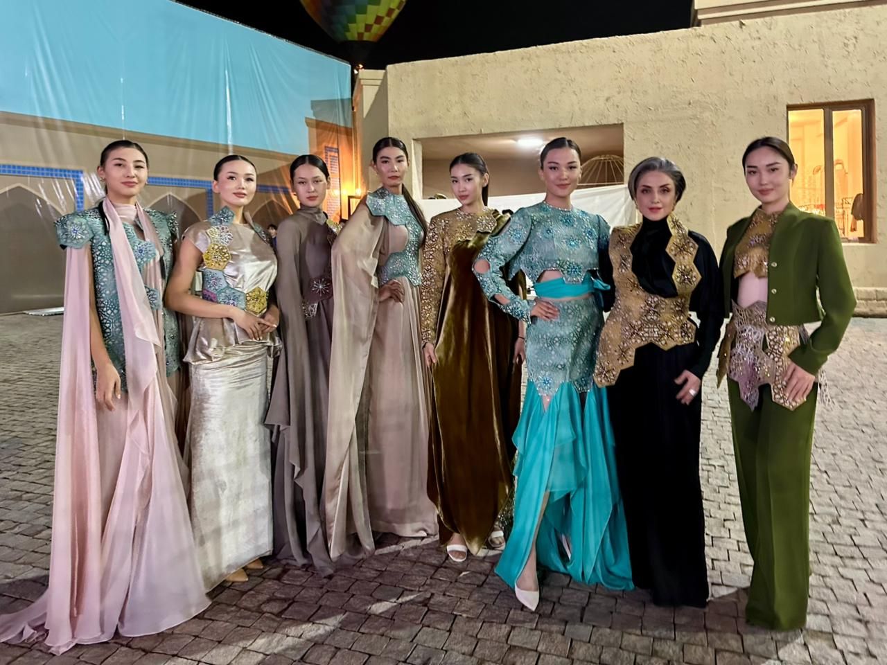 Gulnara Khalilova presents her fashion collection at Turkistan World Craft Fest-2025 [PHOTOS]