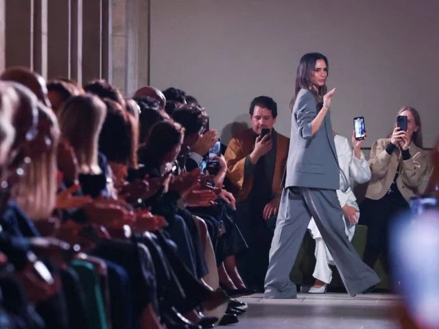 Victoria Beckham parades youthful collection at Paris Fashion Week