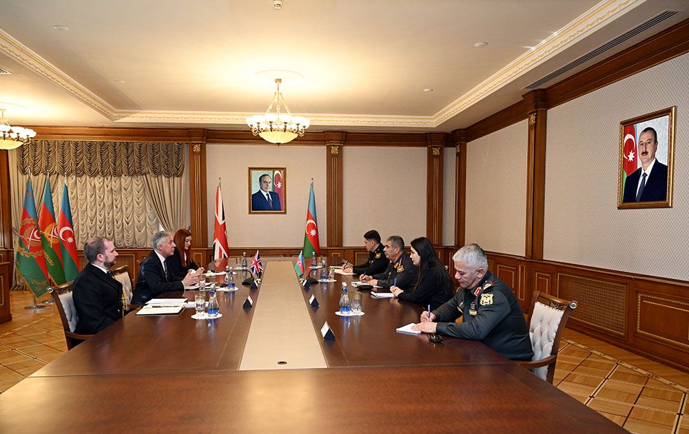 Azerbaijan and UK explore new prospects for defense cooperation [PHOTOS]
