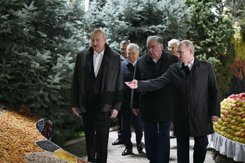 President Ilham Aliyev attends informal dinner for CIS Heads of State in Dushanbe [PHOTOS/VIDEO]