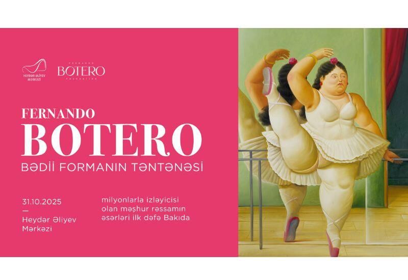 Fernando Botero's life-filled works to be displayed at Heydar Aliyev Center within Art Weekend