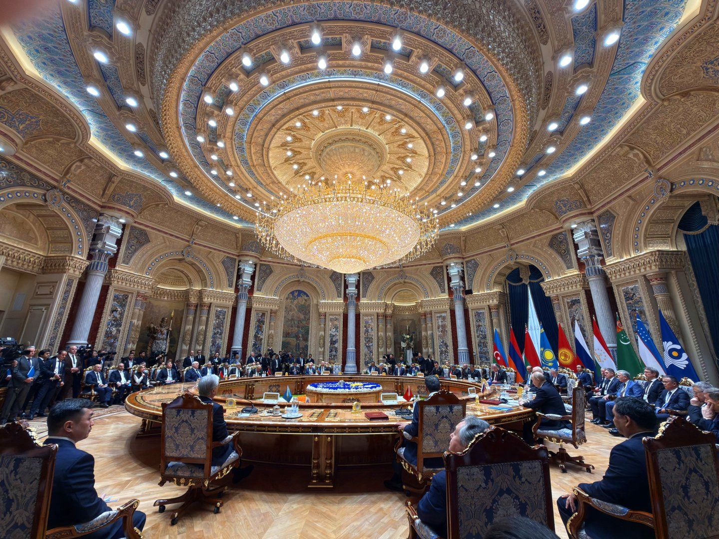 President Ilham Aliyev attends CIS Council of Heads of State meeting in expanded format [PHOTOS/VIDEO]