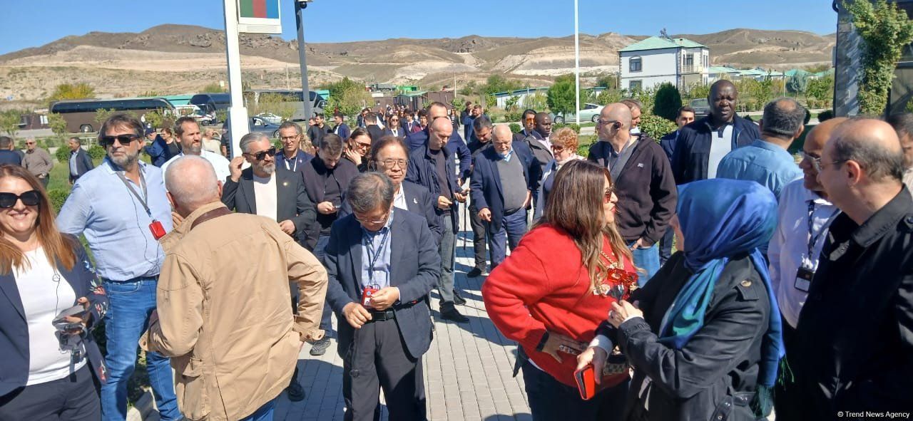 Conference participants on missing persons visit Zangilan as part of Baku Dialogue [PHOTOS]
