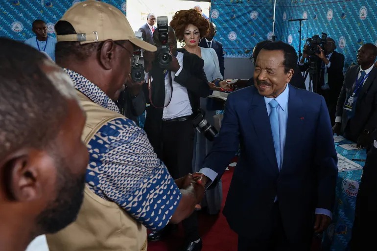 Cameroon votes in presidential election as Paul Biya, 92, seeks eighth term