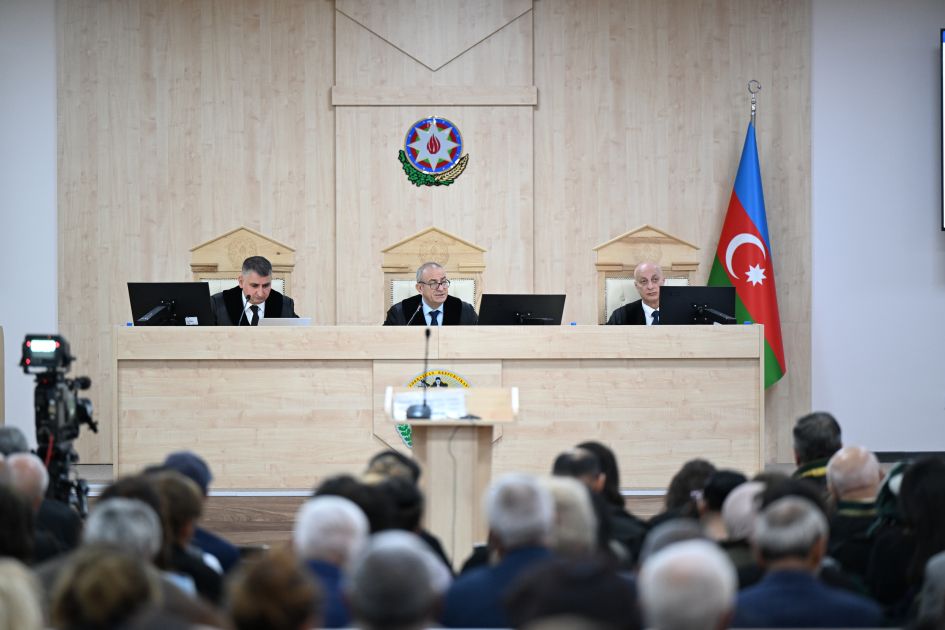 Baku Military Court continues trial of Armenian officials accused of war crimes [PHOTOS]