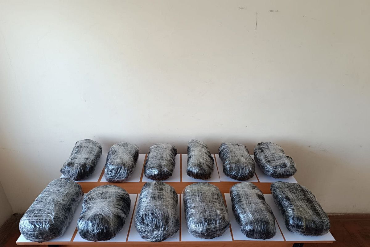 Drug smuggling attempt from Iran to Azerbaijan by UAV foiled