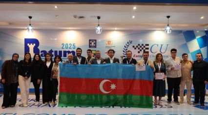 National chess players awarded at European Team Championship [PHOTOS]