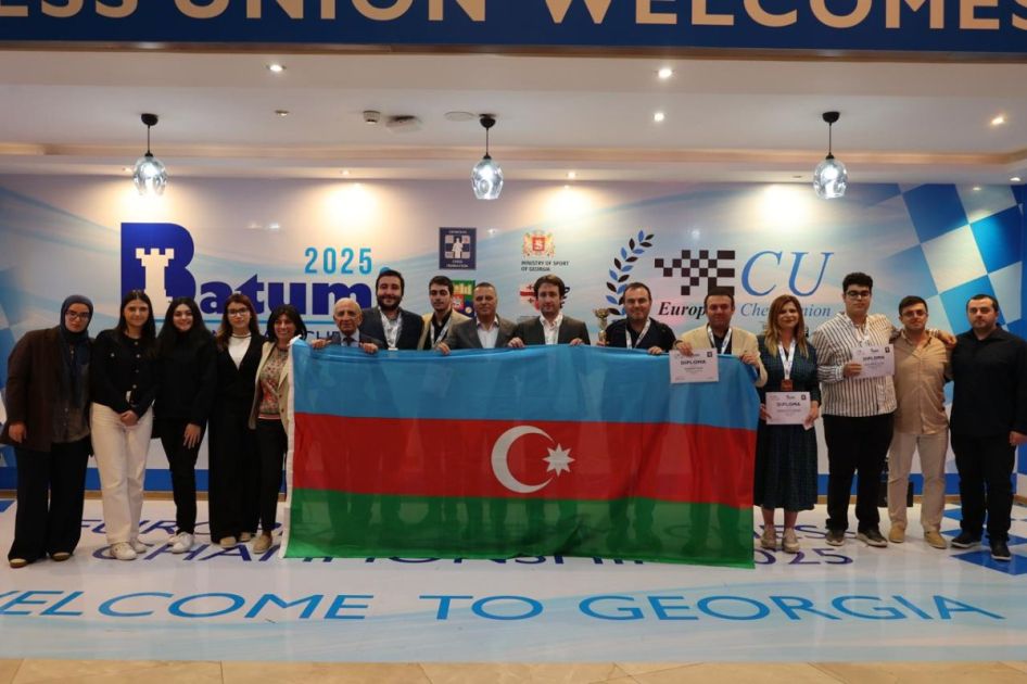 National chess players awarded at European Team Championship [PHOTOS]