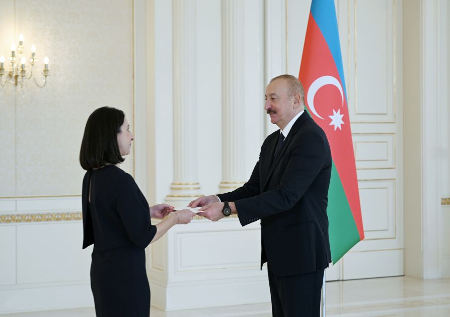 President Ilham Aliyev accepts credentials of newly appointed French ambassador [PHOTOS/VIDEO]