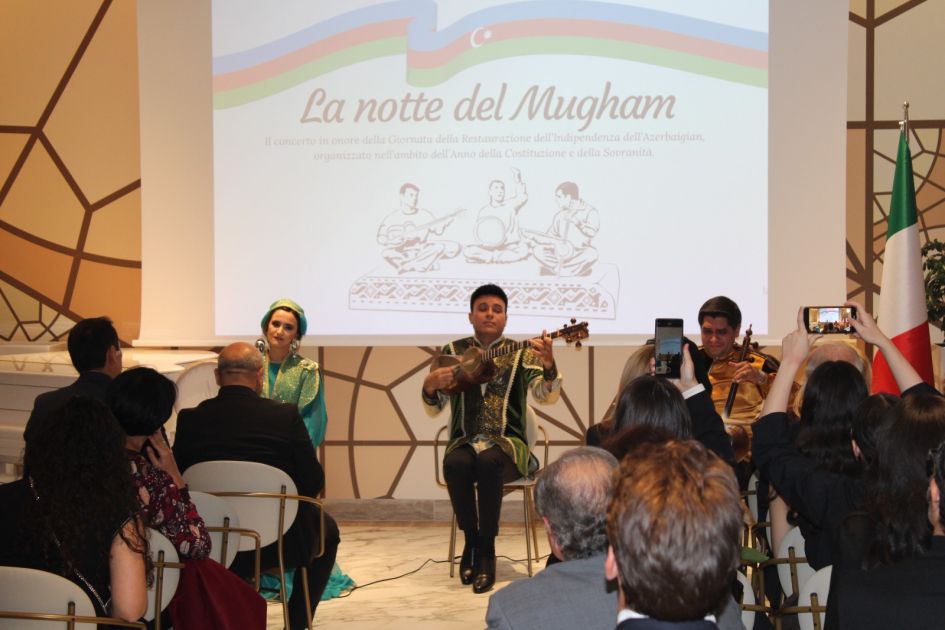 Italy holds Azerbaijani Mugham concert [PHOTOS]