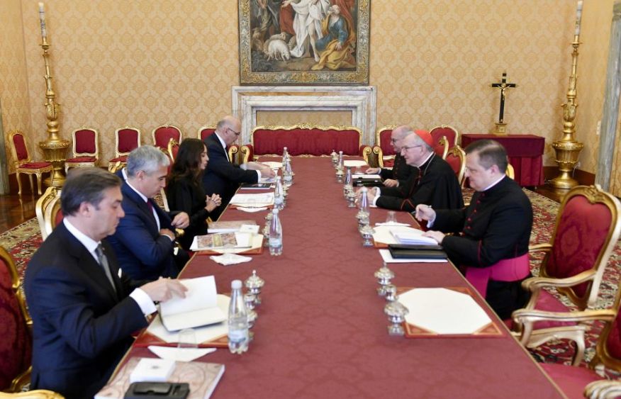 Azerbaijan's First VP Mehriban Aliyeva meets with Vatican’s Secretary of State [PHOTO]