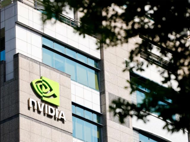 Nvidia shows first US-made Blackwell AI chip wafer