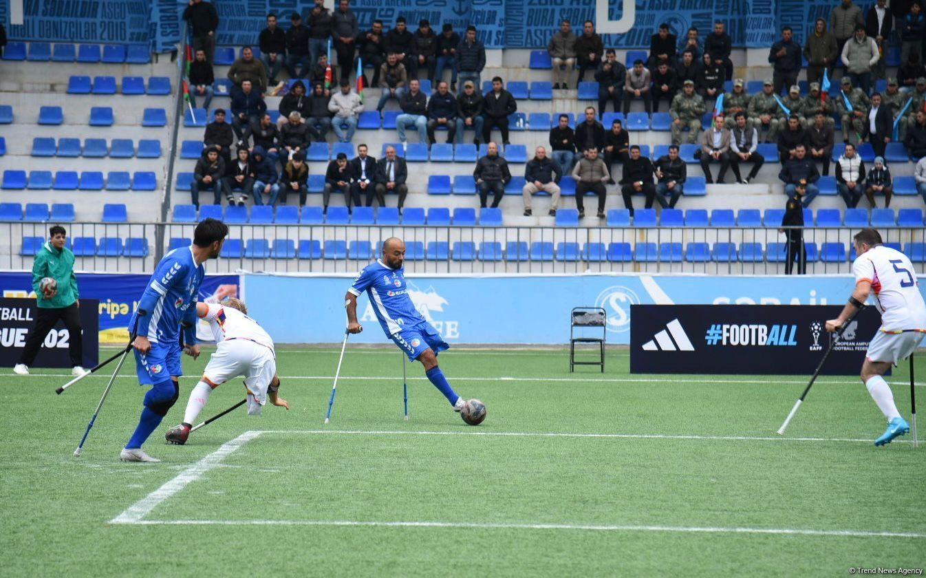 Azerbaijan beats Netherlands in Amputee Football Nations League