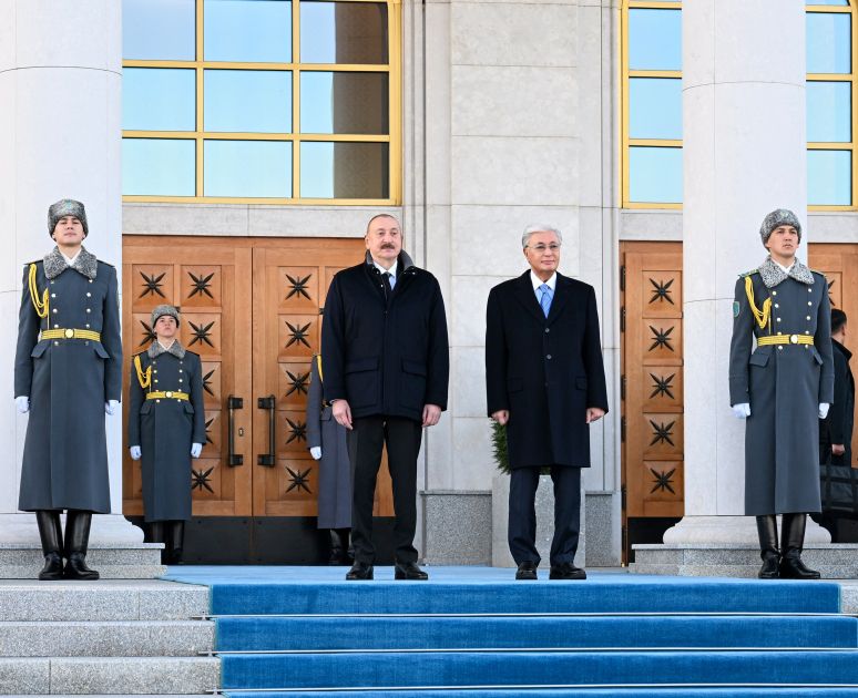 President of Azerbaijan Ilham Aliyev arrived in Kazakhstan for state visit [PHOTOS/VIDEO]