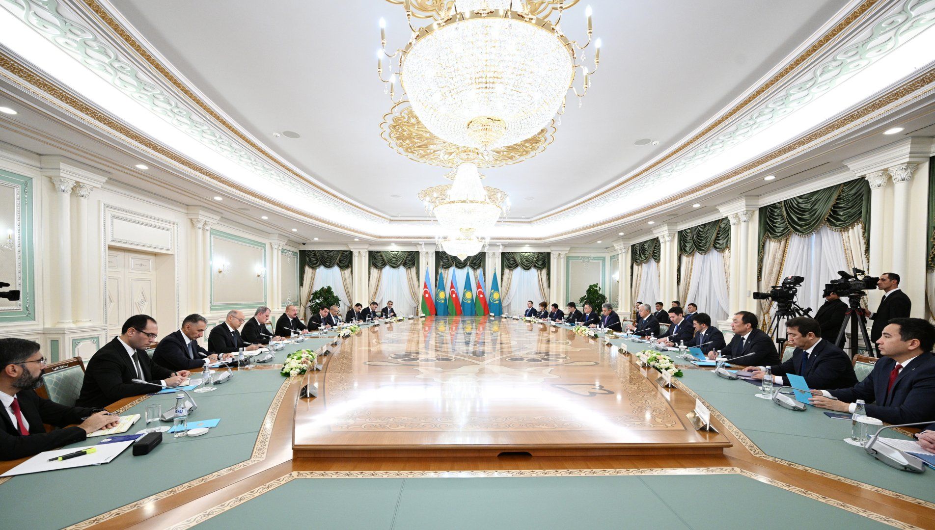 President Ilham Aliyev, President Kassym-Jomart Tokayev attend second meeting of Azerbaijan-Kazakhstan Supreme Interstate Council [PHOTOS]