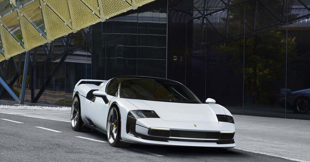 Ferrari unveils unique sports car inspired by legendary F40