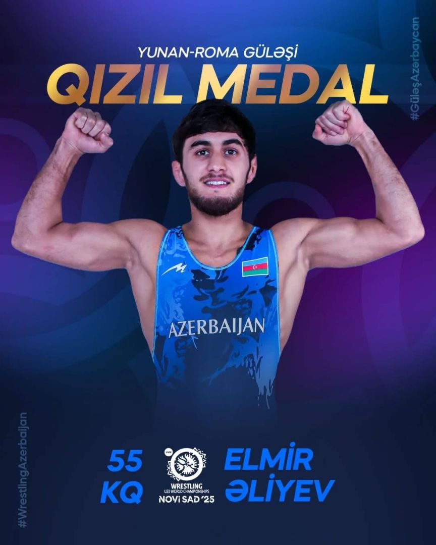 Greco-Roman wrestler crowned world champion [PHOTOS]