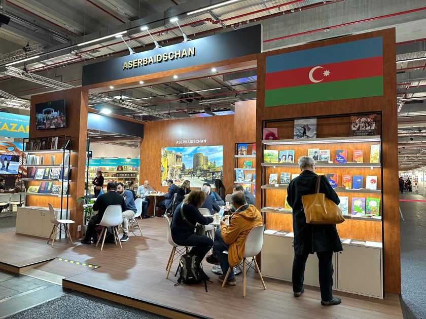 Azerbaijan's literary promoted at Frankfurt Int'l Book Fair [PHOTOS]