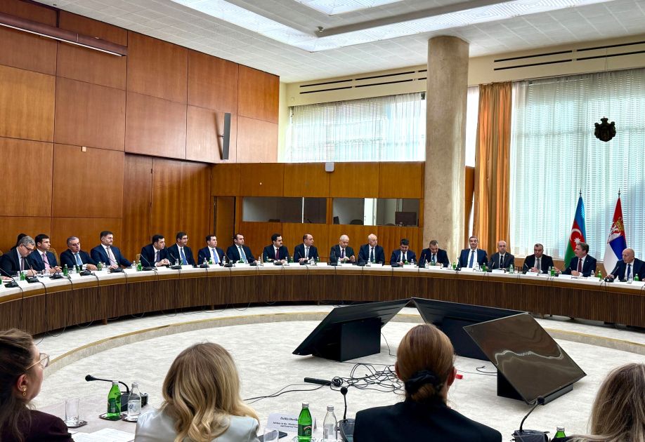 Azerbaijan, Serbia approve roadmap for SME cooperation [PHOTOS]