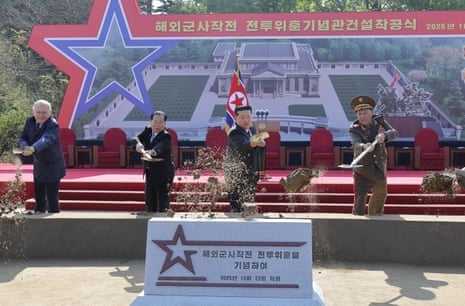 North Korea builds memorial to fallen soldiers of Ukraine war