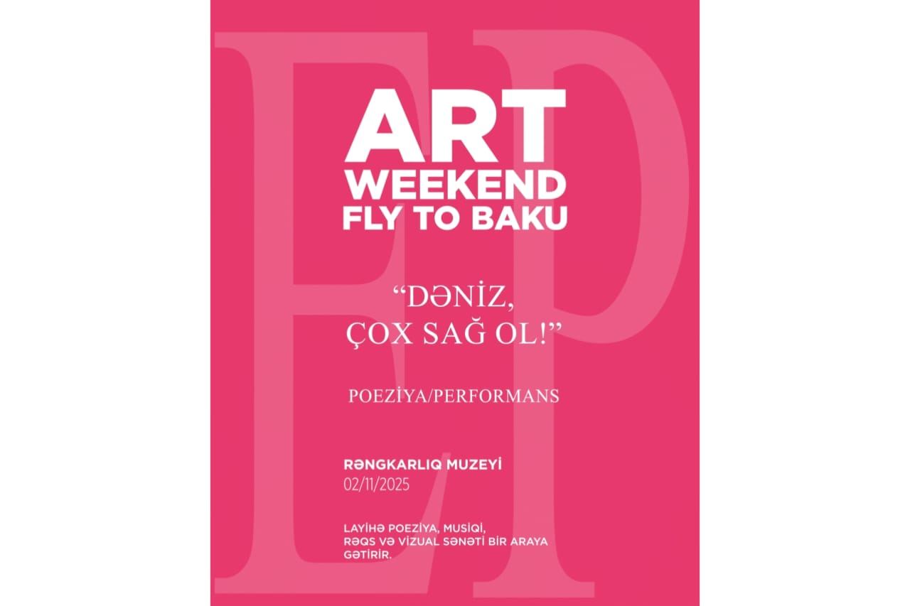 Art Weekend set to roll out "Thank you, Sea!" project in Baku