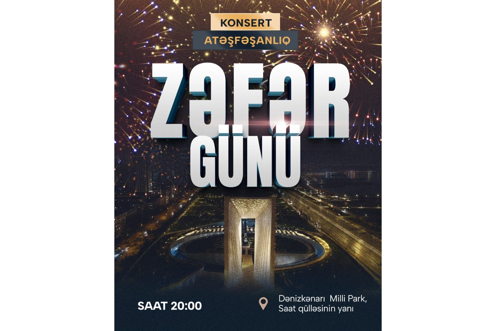 Festive concert in Baku’s Seaside National Park to mark Victory Day