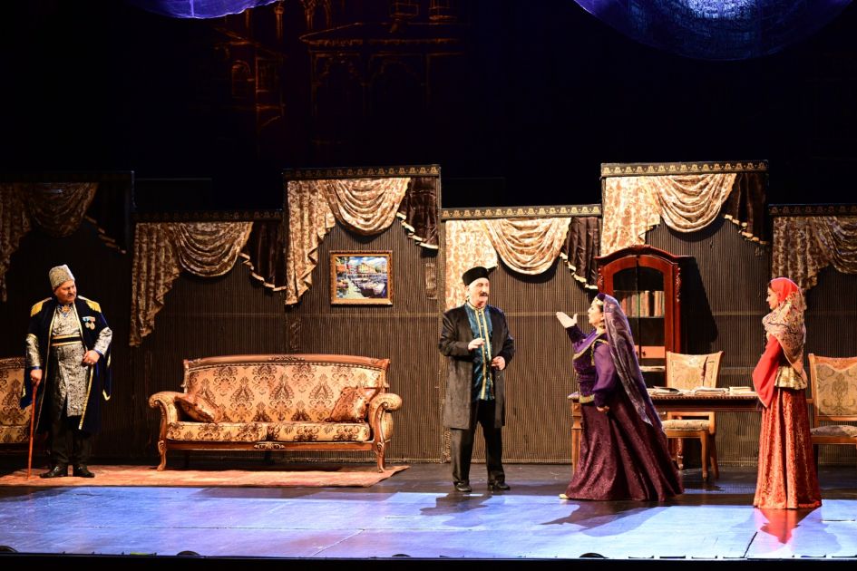 State Academic Drama Theater marks anniversary of prominent statesman [PHOTOS]