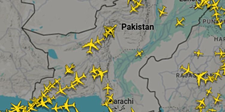 Pakistan closes airspace along border amid India’s large-scale military drills