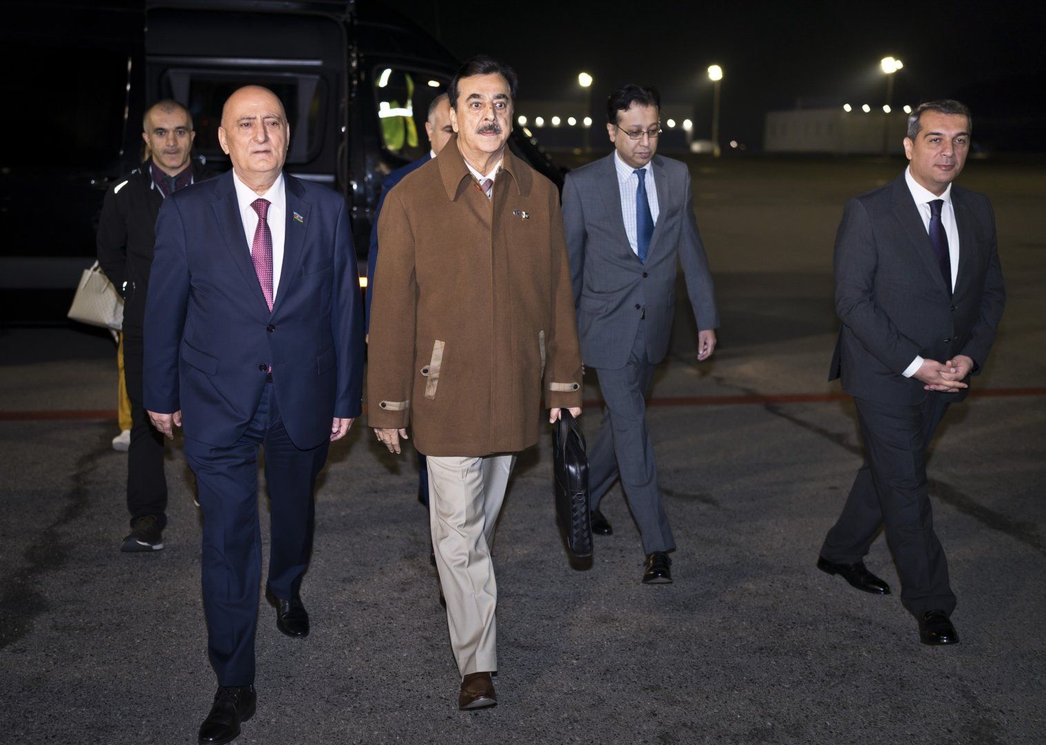 Pakistani Senate chairman visits Azerbaijan [PHOTO]