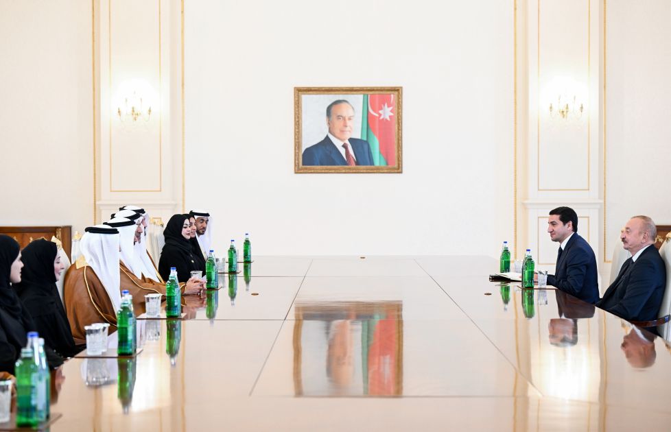 President Ilham Aliyev receives Speaker of UAE's Federal National Council
