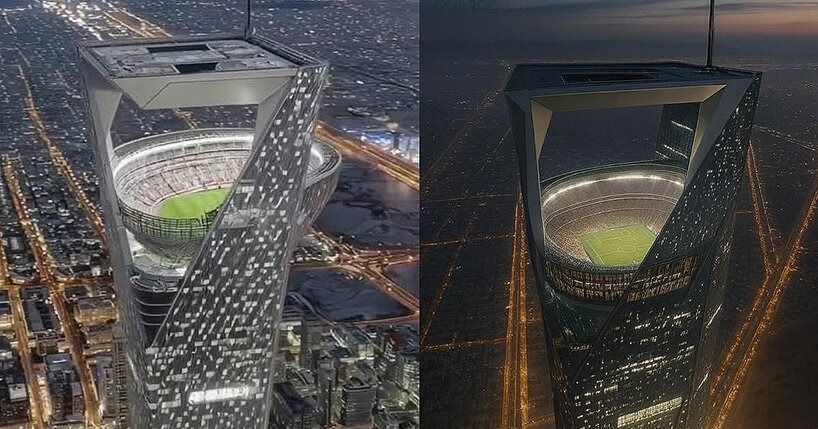 World's first "sky stadium" to be built in Saudi Arabia