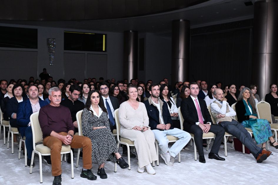 Leyla Aliyeva attends presentation of 'Hirkan' documentary [PHOTOS]