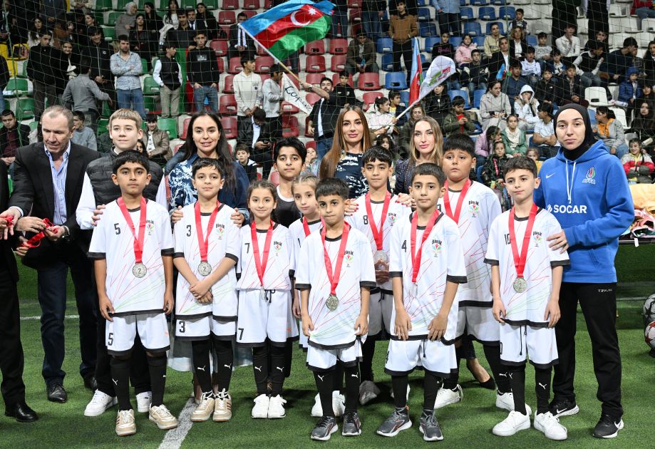 Mini-football tournament organized among orphanage teams on Leyla Aliyeva's initiative [PHOTOS]