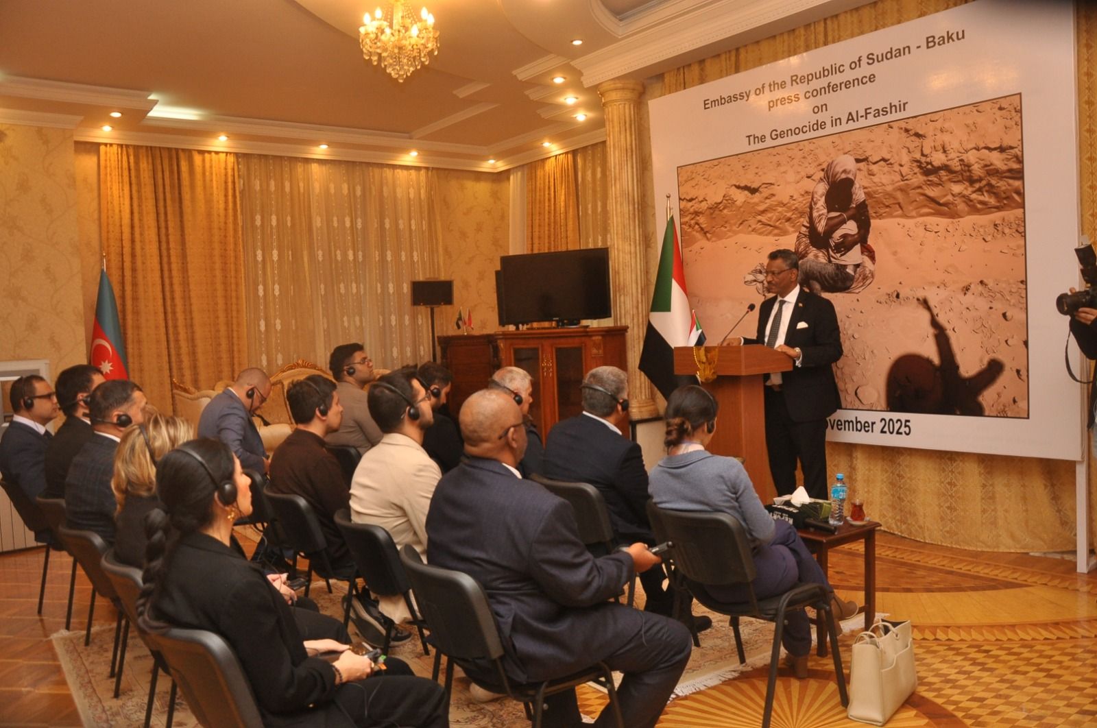 Sudan calls for global action over al-Fashir tragedy, draws parallel with Khojaly [PHOTOS]